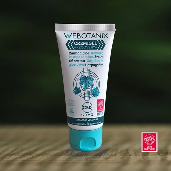 Cremigel Oseo Recovery CBD BIO 75ml WeBotanix: Feeling of relief and natural well-being